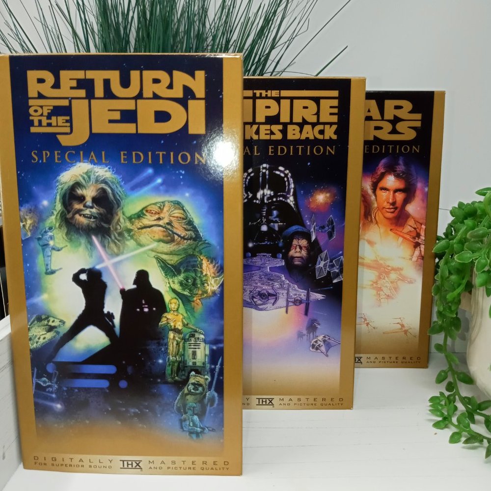 Special Edition Digitally Mastered Star Wars Trilogy VHS Box Set - Picture 5 of 8